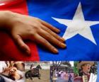 Отечественная торжества в Чили. Восемнадцатый состоявшемся 18 и 19 сентября в память о Чили как независимое государство